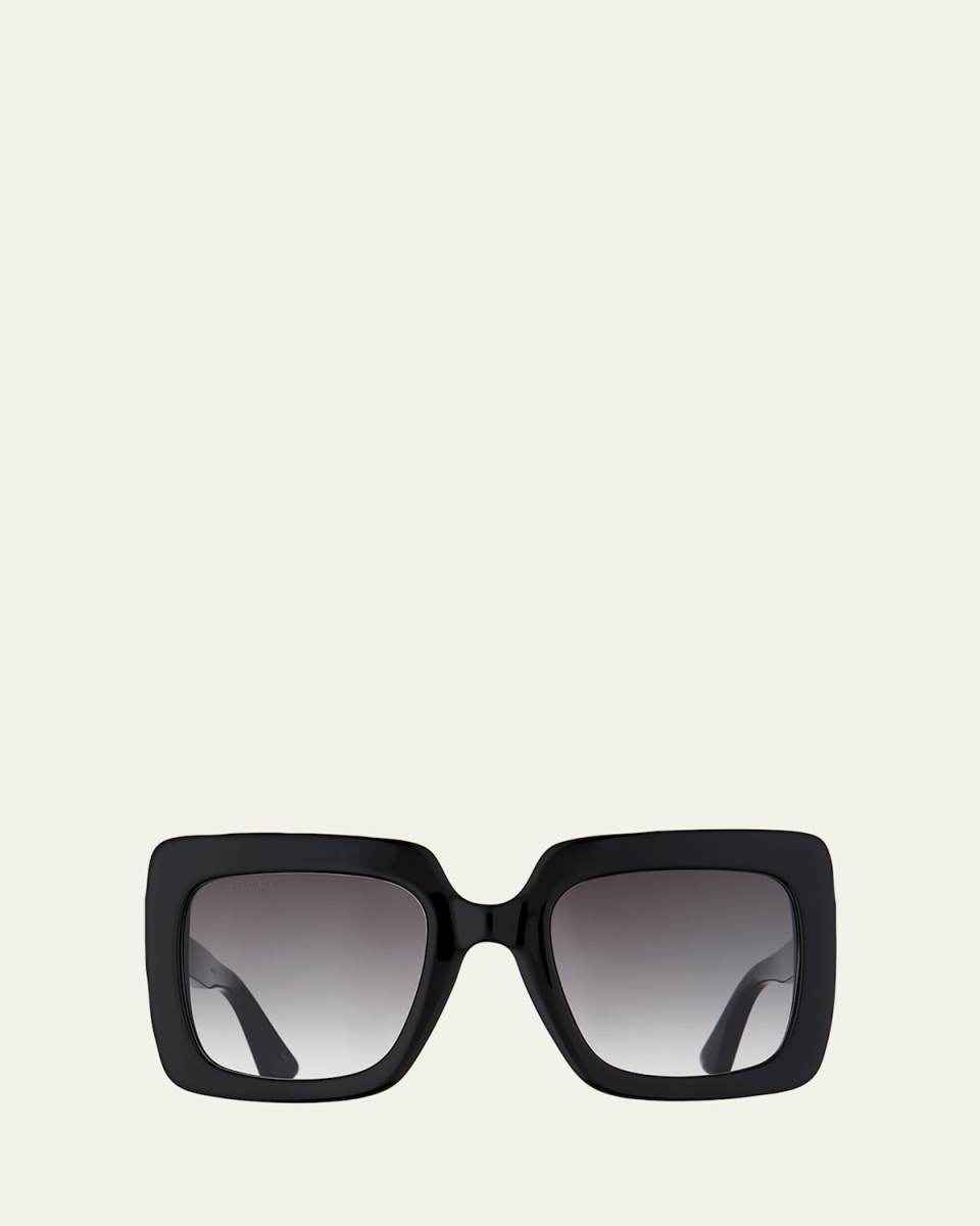 Square Acetate Gradient Sunglasses